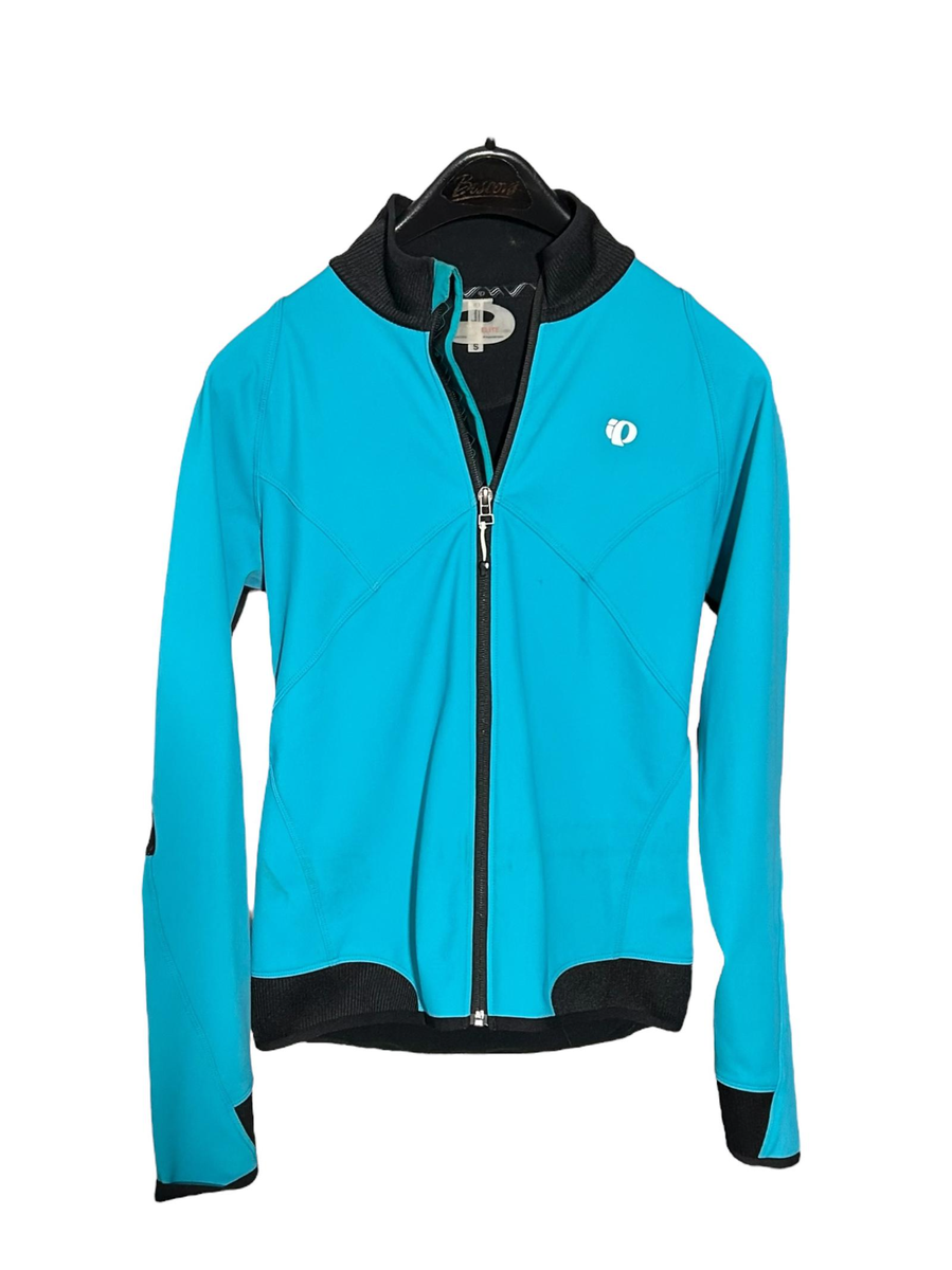 PEARL IZUMI Elite Women's (S) Teal/Black Softshell 180 Cycling Jacket Zip-Up