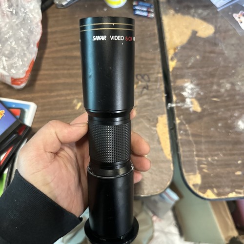 SAKAR video 5.0x HIGH RESOLUTION TELEPHOTO LENS made in japan
