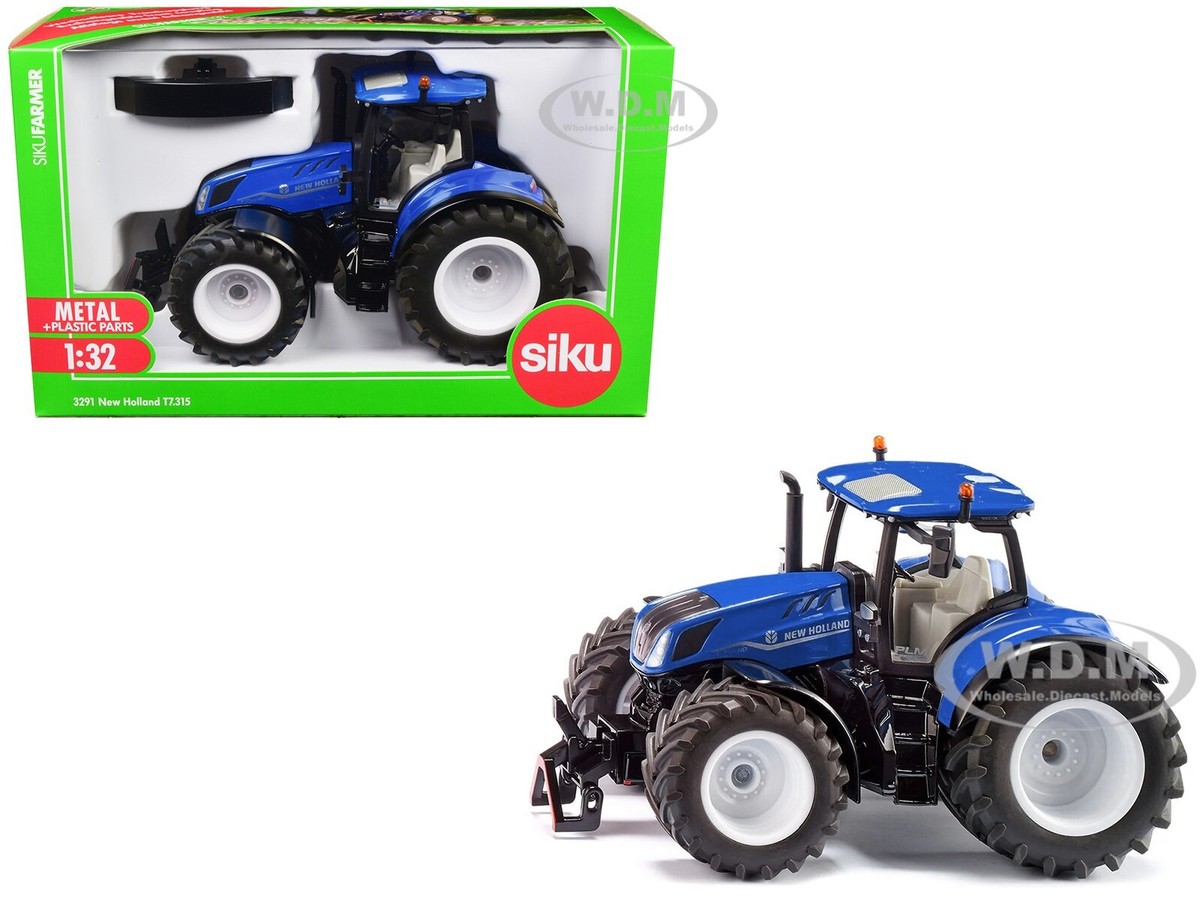 New Holland Tractores En Miniatura De Metal New Holland T7