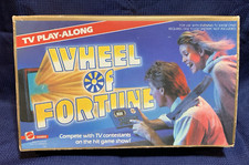 Mattel 1988 Wheel Of Fortune TV Show Electronic Handheld Interactive Complete