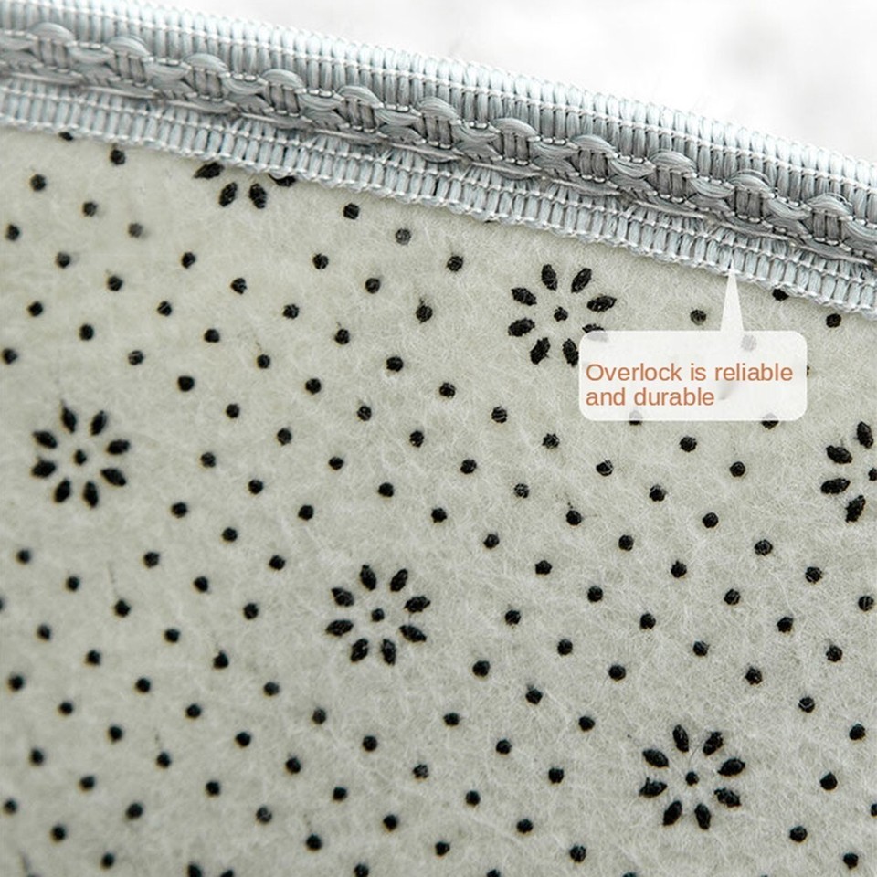 1X Circle Round Shaggy Rug Living Room Bedroom Carpet Floor Mat Anti