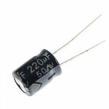 20pcs 220uF 50V 220MFD 50WV 8 12mm Aluminum Electrolytic Capacitor NEW 
