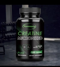 Xemenry Micronized Creatine Capsules 3500mg/Serving 120ct/60 Days Exp. 10/2026