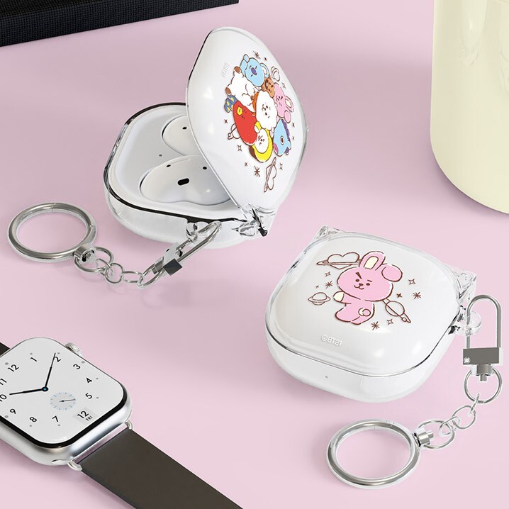 BT21 Official RJ Basic Sketch X Samsung Galaxy Buds2 Pro Live Case