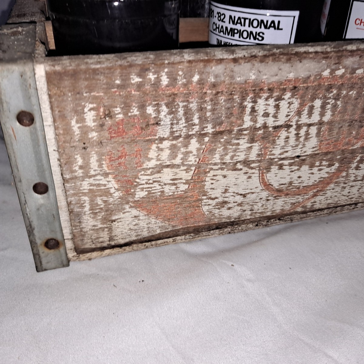 Royal Crown Cola RC Wood Crate Vintage Wood 24 Bottle Wooden Soda