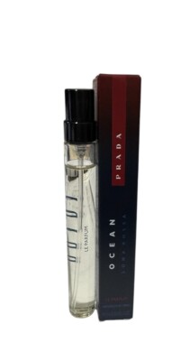Prada Luna Rossa Ocean 0.33 oz./ 10 ml Le Parfum Travel Spray New in Box