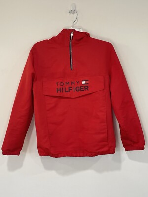Tommy Hilfiger Ladies Girls 16/18 Windbreaker Rain Hooded Jacket