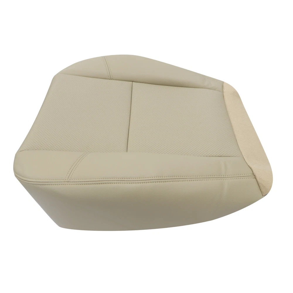2009-2014 For Cadillac Escalade EXT Front Bottom Top AC Leather Seat Cover Tan