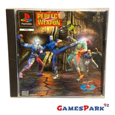 PERFECT WEAPON PS1 PLAYSTATION 1 GIOCO USATO PER Italiano PAL di da x completo
