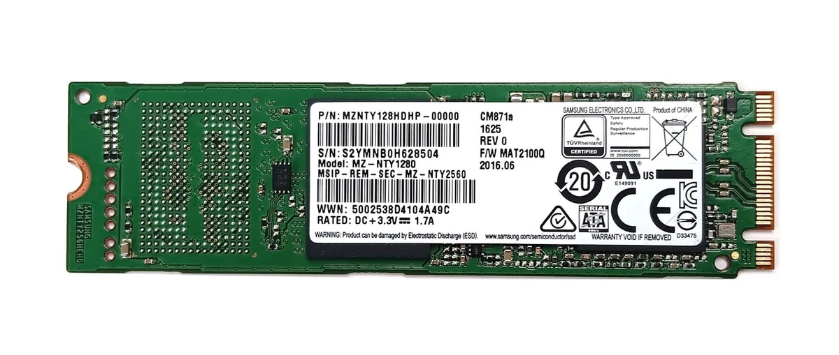 Samsung M.2 Interface 128 GB Solid State Drives for sale - eBay