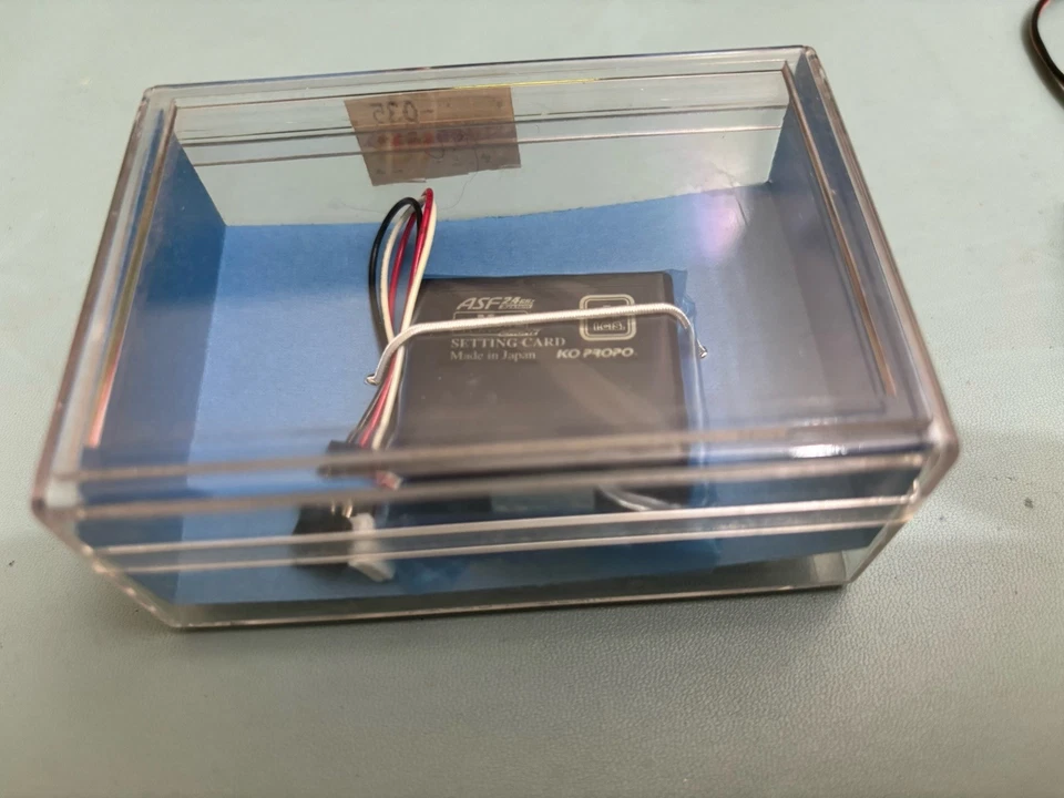 KO PROPO MINI-Z 2.4GHz SETTING CARD VFS-1 BRUSHLESS MOTOR CONTROLLER FAIL - Image 3 of 4