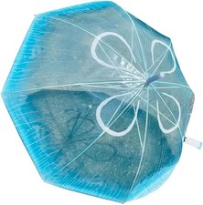 Felissimo Jellyfish Umbrella Blue Swimming in the Rainy Sky NEW from Japan