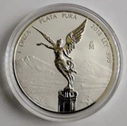 2018 Mexico 1 oz Silver Libertad Reverse Proof .999 fine silver