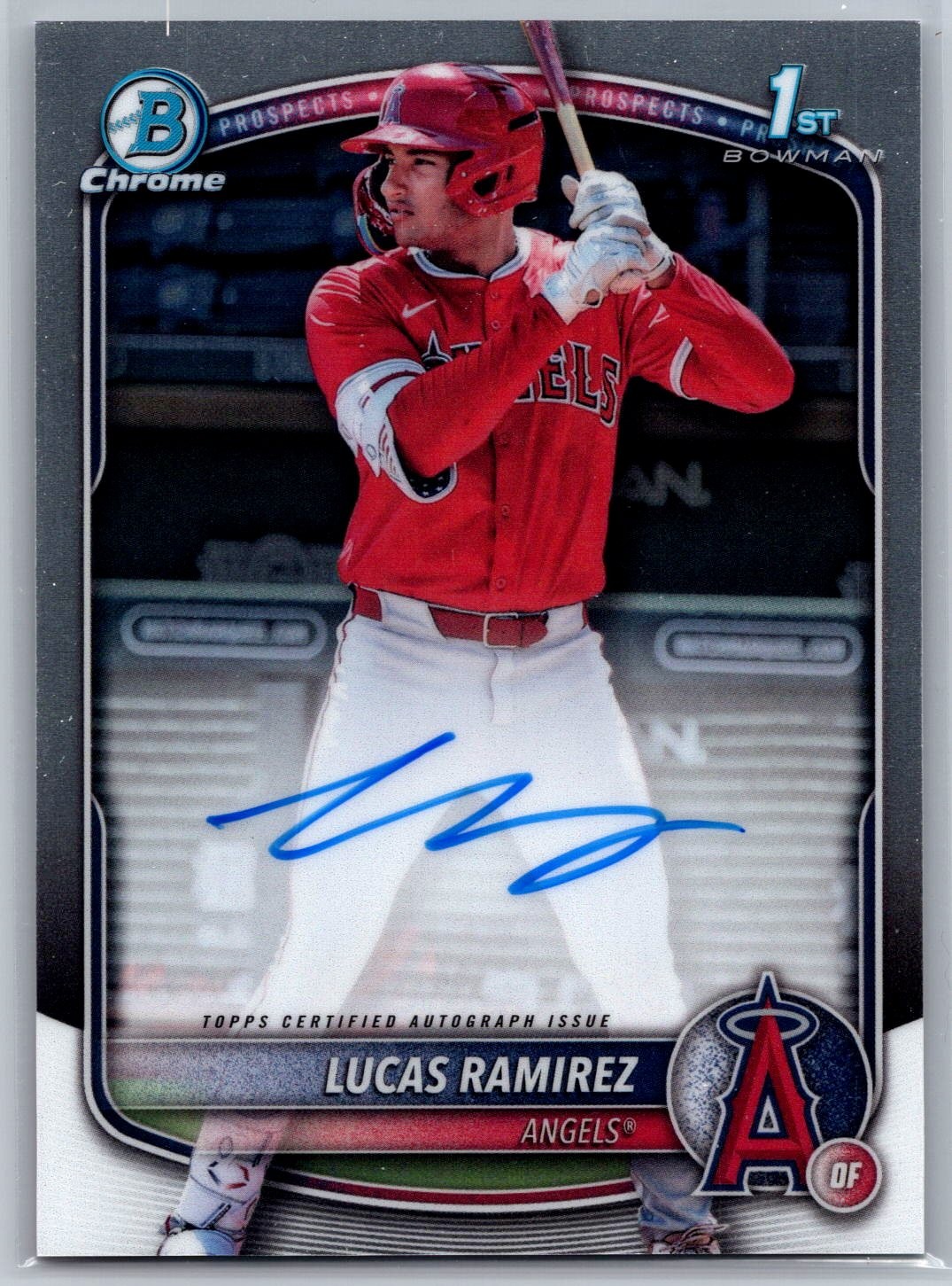 2025 Bowman #CPA-LR Lucas Ramirez Prospect Autographs