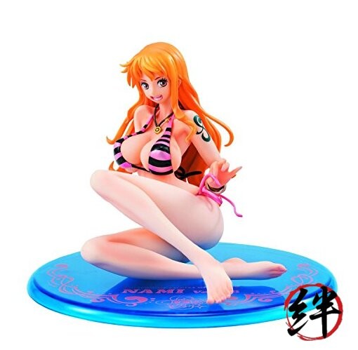 One Piece: Portrait of Pirates: Nami Ex Model Figure Statue Pink