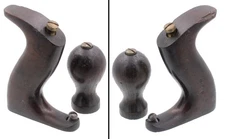 Orig. Front Knob & Rear Handle for V. & B. No. 908 Jointer Plane - mjdtoolparts