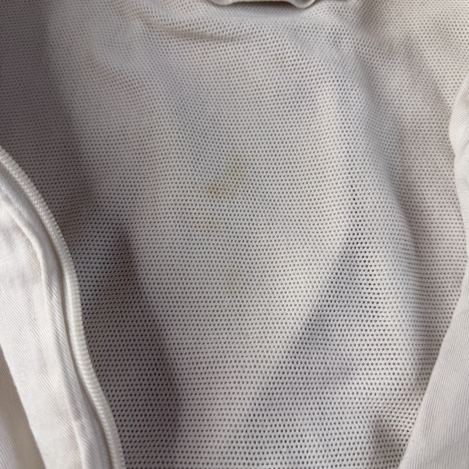 Vtg Izod Lacoste Herrington Jacket Men Large Tennis White Full Zip Bomber 90s thumbnail 6