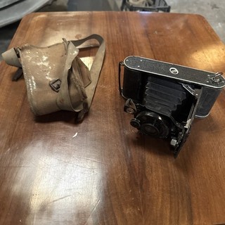 Vintage Contessa Nettel Folding Camera Anastigmat 10.5cm f/6.3 Derval 1920s