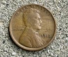 1913 P Lincoln Wheat Penny - Good Quality - Wood Grain
