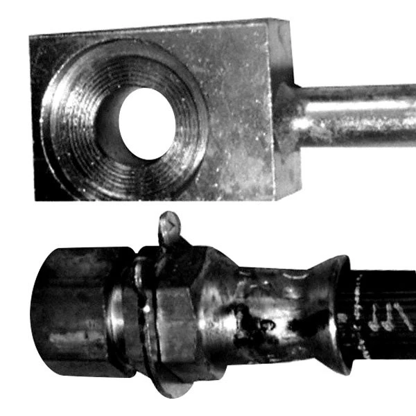 For Mercury Sable 86-95 Professional Front Driver Side Brake Hydraulic Hose Foto 2 de 4