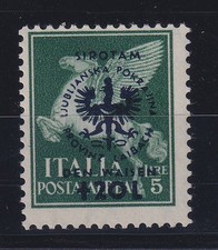 Dt. Besetzung 2.Weltkrieg Laibach 1944 Mi.-Nr. 38 postfrisch **