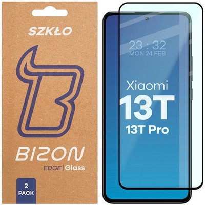2x Schutzglas für Xiaomi 13T Pro/13T Bizon Displayschutzglas Hartglas Handyglas