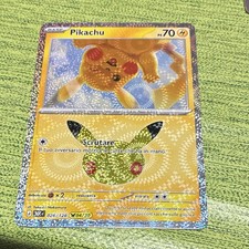 Pokémon Pikachu 026/128 Olografico IT PV 70 Tuono Base Standard 2023