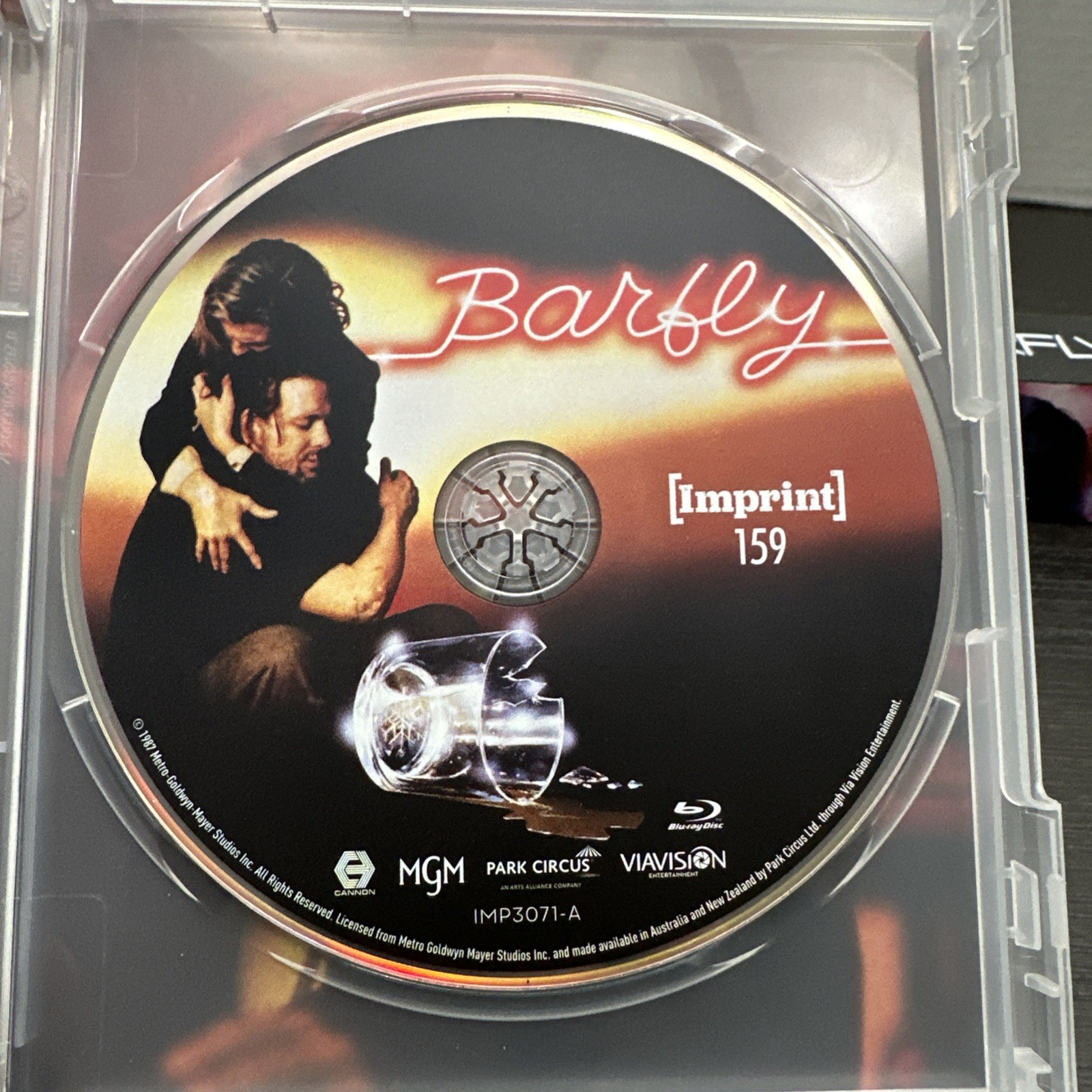 Barfly (w/ Charles Bukowski Tapes) (Blu-ray, 1987) IMPRINT Box Set Region Free