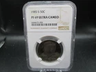 1985 S US Kennedy Proof Half Dollar Coin NGC PF 69 Ultra Cameo