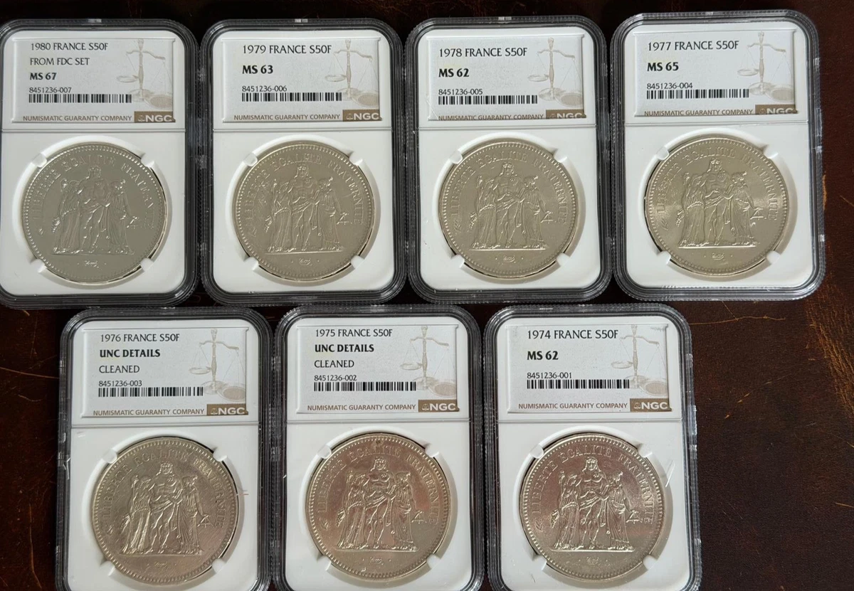 Silver 1974 French Coins for sale | eBay