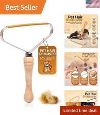 Portable Pet Hair Removal Tool - Ultimate Lint Remover for Couch  Carpets