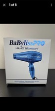 BaBylissPRO Nano Titanium Portofino Hair Dryer, 2000-Watt, Blue