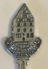 Goodwill Centrum Amsterdam Vintage Souvenir Spoon Collectible