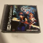 Chrono Cross (Sony PlayStation, 2000) Black Edition, No Manual, Game Tested