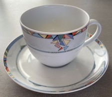 SELTMANN® WEIDEN SET KAFFEETASSE-UNTERTASSE, FORM RONDO, DEKOR HARLEKIN