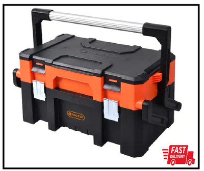 22.75 in. Portable Tool Box - Toolbox for Home or Garage