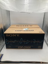 Sony CDP-CX400 400 Disc Mega Storage Compact CD Player Open Box READ DESCRIPTION