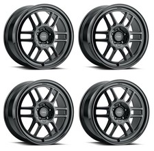 Set 4 17 Voxx Noto Gloss Black 17x7.5 Wheels 5x112 5x120 40mm Rims 5 Lug Set 4 17 Voxx Noto Gloss Black 17x7.5 Wheels 5x112 5x120 40mm Rims 5 Lug
