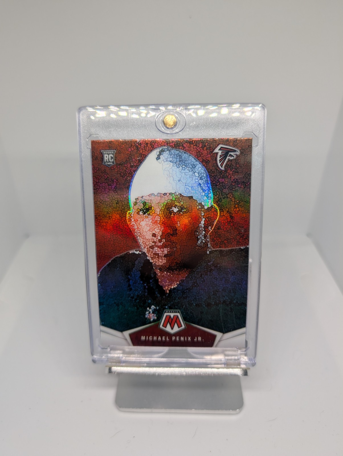 2024 Mosaic Micro Mosaic Michael Penix Jr (RC) CASE HIT SSP Atlanta Falcons