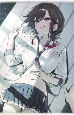 Wandteppich [Einzelstück] Minori Chikusa Illustration Original B2 Wandteppich...