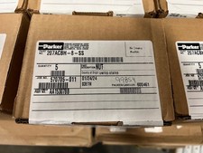 NEW! 5PCS Parker 207ACBH-8-SS Stainless Steel Dryseal Pipe Fitting 1/2 NPT