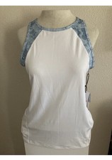 FILA Women  s Essential Point Full Coverage UPF 50 Tennis Tank Top Medium