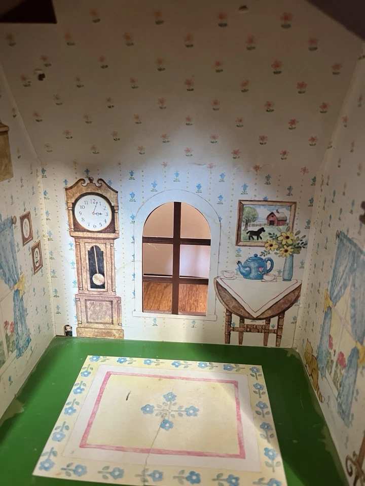 De colección 1976 Holly Hobbie Playhouse Knickerbocker tiene daños raro leer detallesw Foto 3 de 4