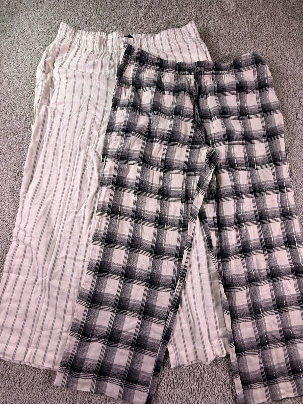 NWOT Gap Pajama Pants 2 Pairs Women Flannel Size XL
