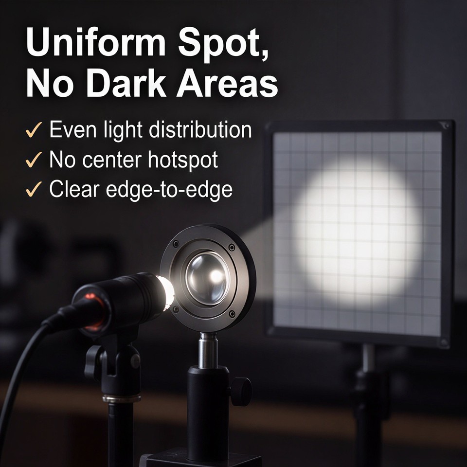 8mm Led Lens 10Pcs LED Optical Glass Flat Convex Lens, 6mm Dia & 6mm Focal Length ...
