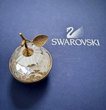 Swarovski Crystal Apple Paperweight Hidden Photo Frame Never User