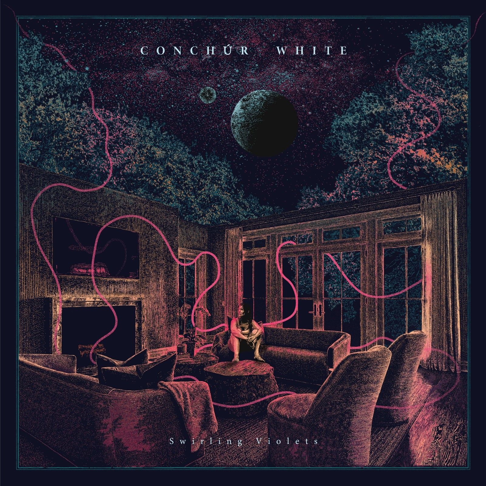 Альбом Conchúr White Swirling Violets (CD) (ИМПОРТ из Великобритании)
