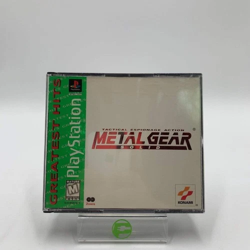 Metal Gear Solid [Greatest Hits] (Sony PlayStation 1 PS1, 1998)