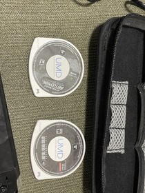 Sony PSP-3000 BLACK TESTED w/ MGS Portable Ops and Star Wars BattleFront + Case