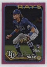 2024 Topps Chrome Pink Refractor Tristan Gray #8 00jz